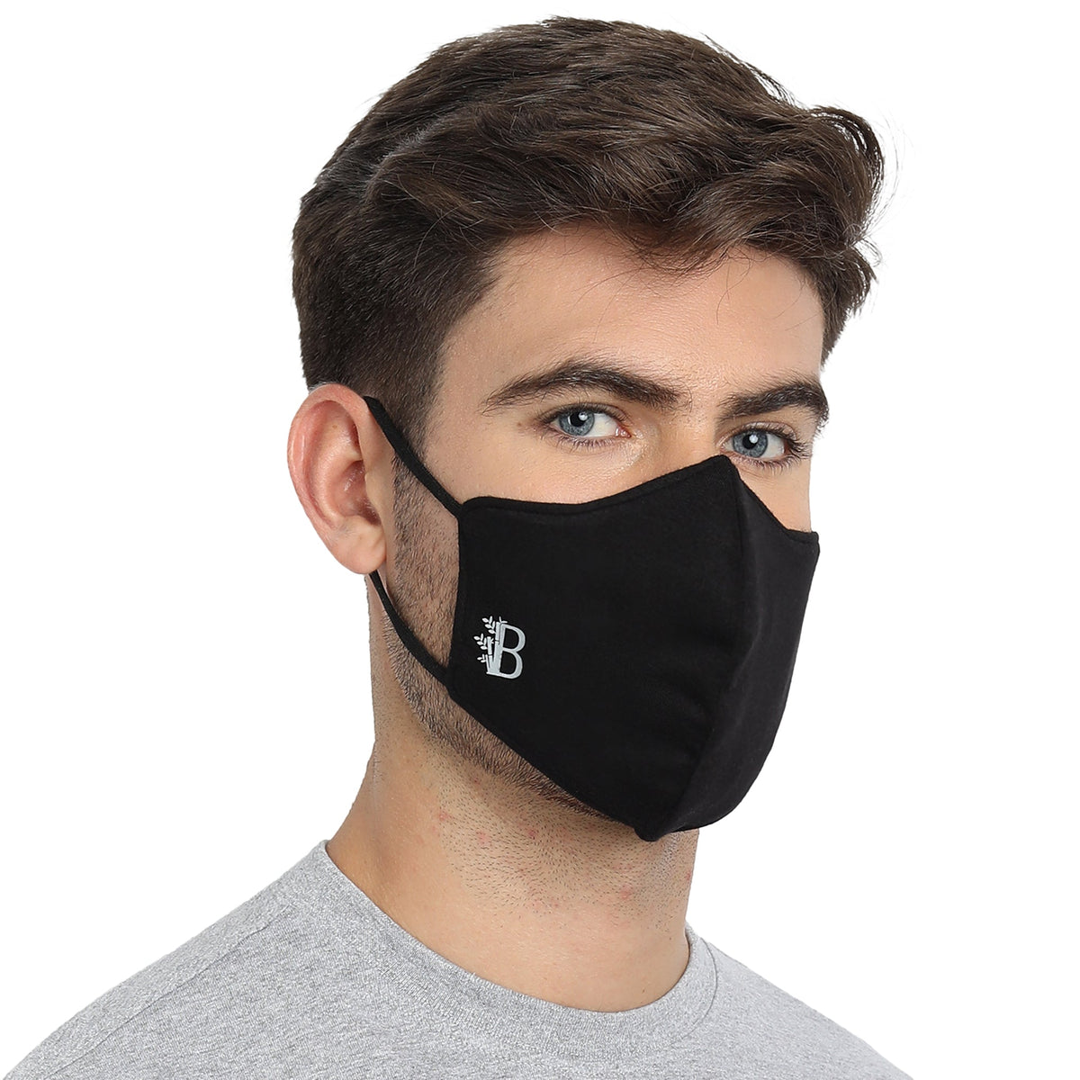 Bamboo Fabric Unisex Face Mask | Set of 2 C