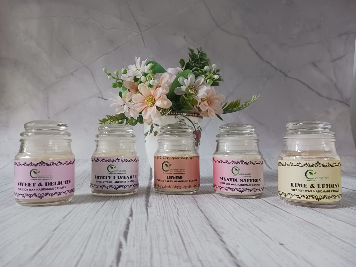 Fragrance candle pack of 3