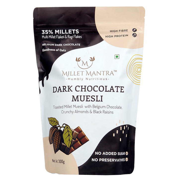 Millet Muesli Dark Chocolate Muesli 300 gms
