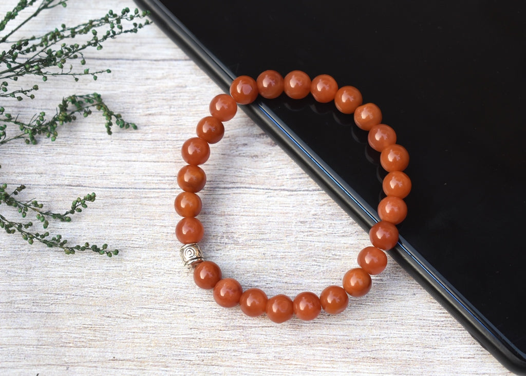 REAL AVENTURINE BRACELET FOR JOY, OPTIMISM, CONTENTMENT & RELAXATION