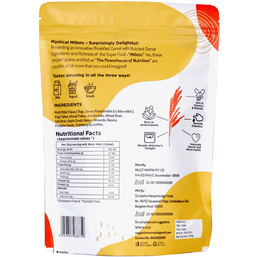 Millet Muesli Diet Muesli 300 gms