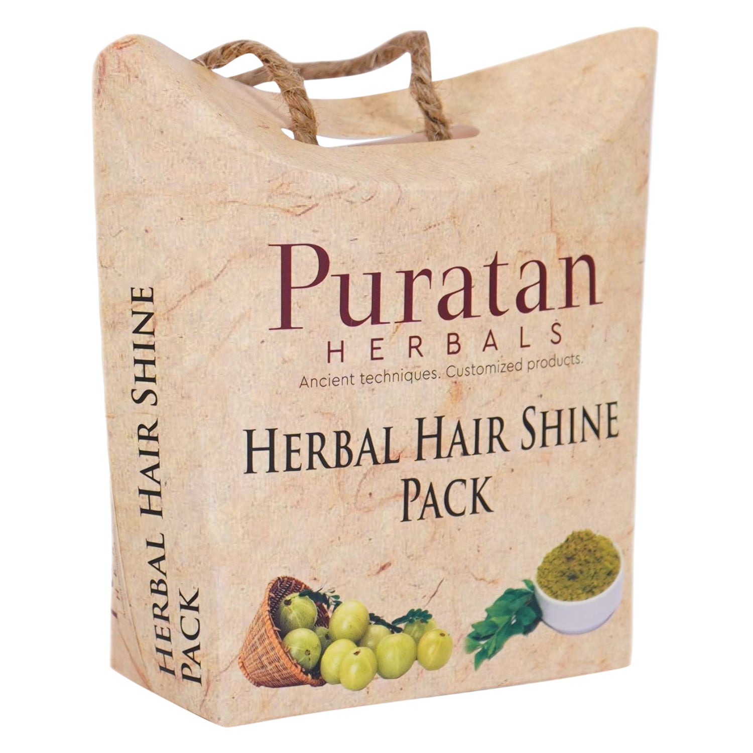 Herbal Hair Shine Pack 100g