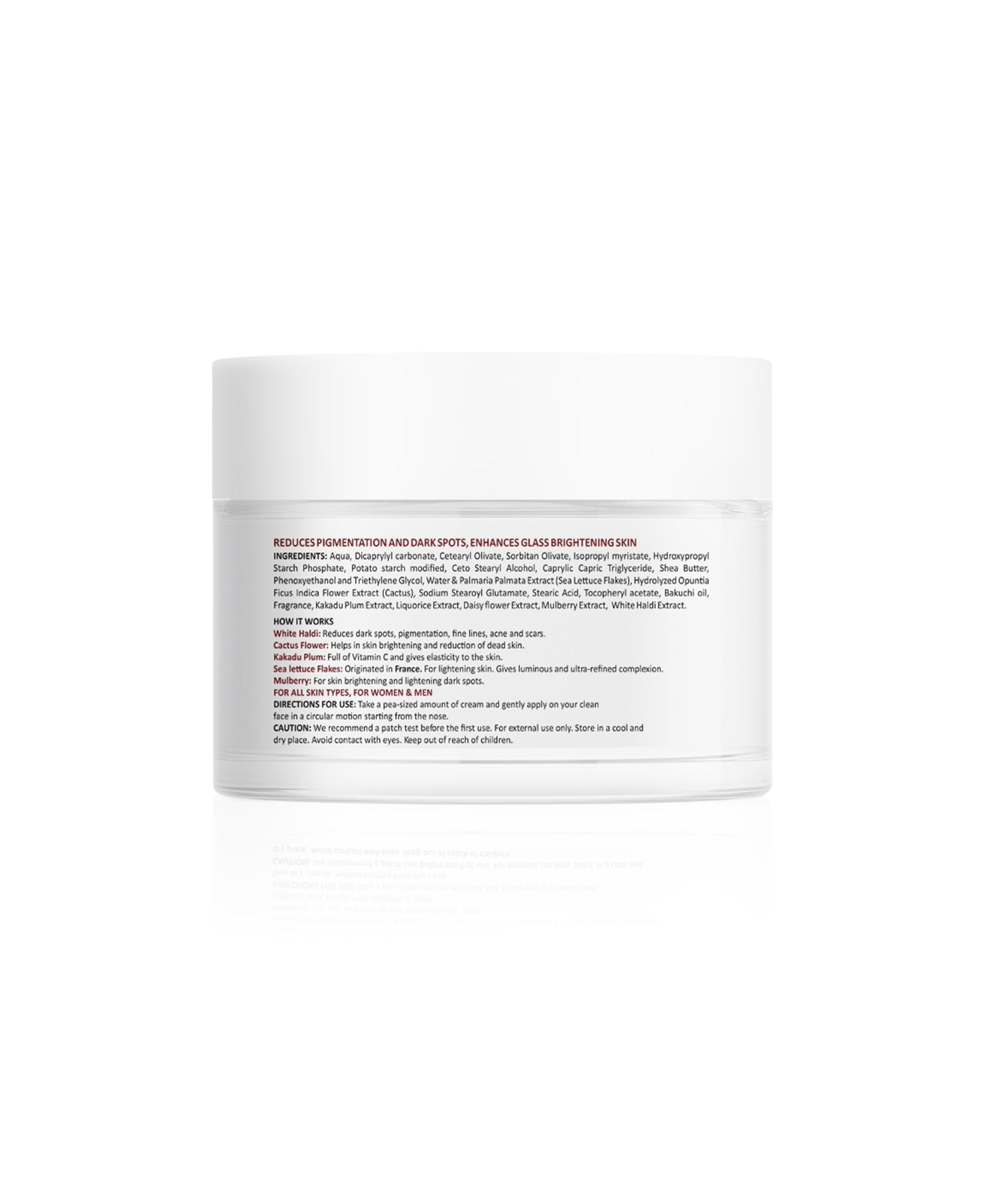 La Pink Ideal Bright Night Cream | 100% Microplastic Free Formula | For Glass like Brightened skin, Evens Skin Tone , All Skin Types | 50g
