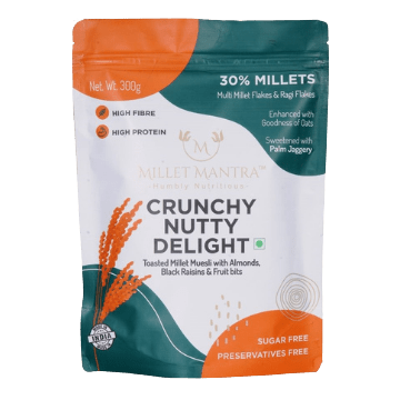 Millet Muesli Crunchy Nutty Delight 300 gms