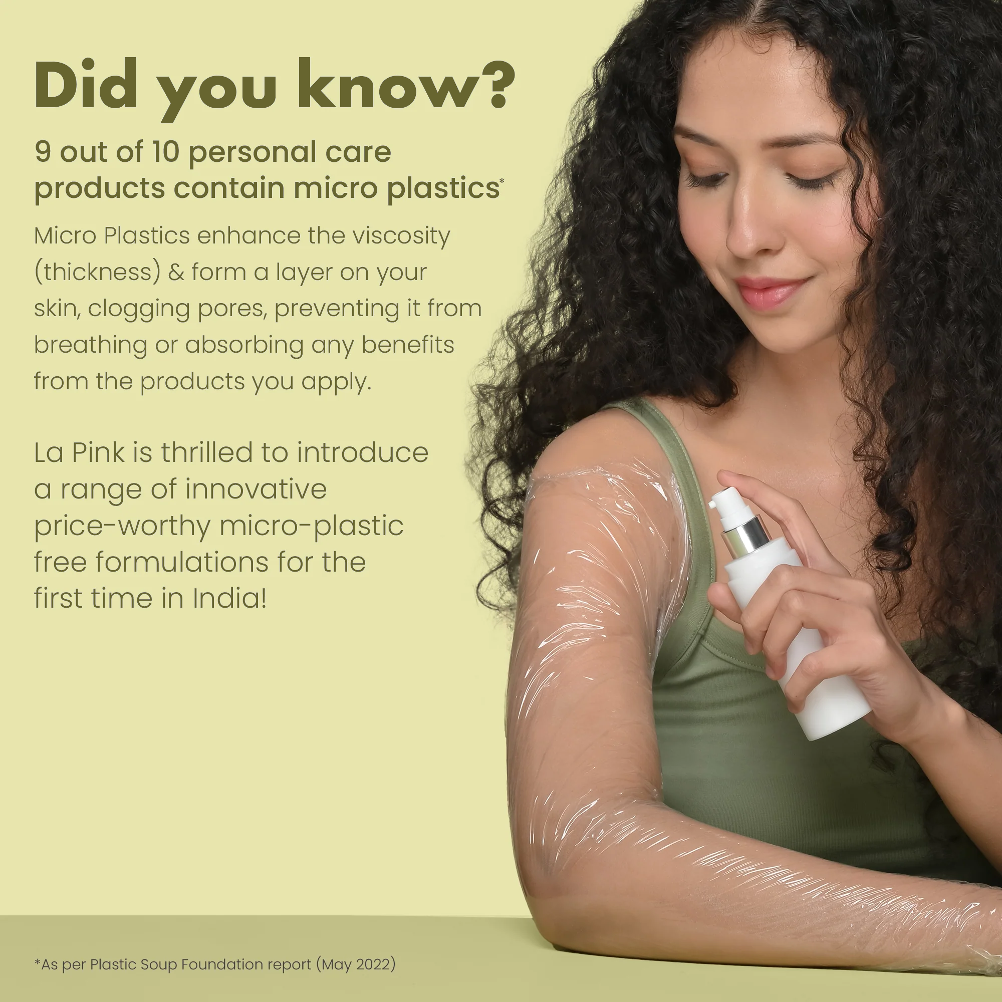 La Pink Young Forever Under Eye Serum with White Haldi for Dark Circles and Puffy Eyes 15 ML