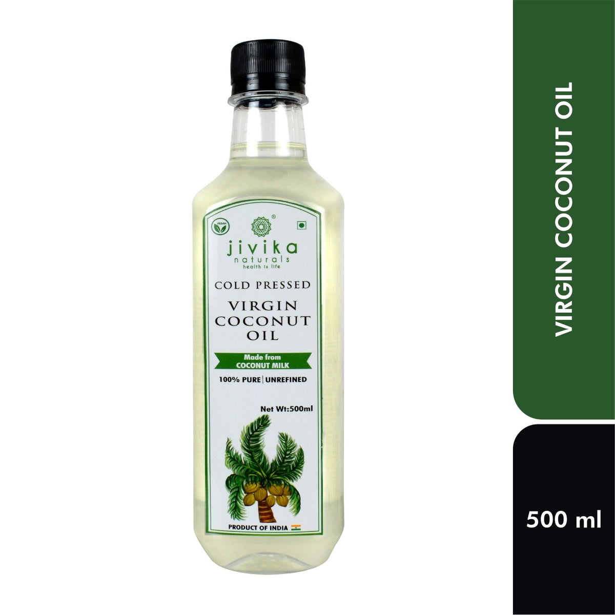 Jivika Cold Pressed Virgin Coconut Oil 500ml