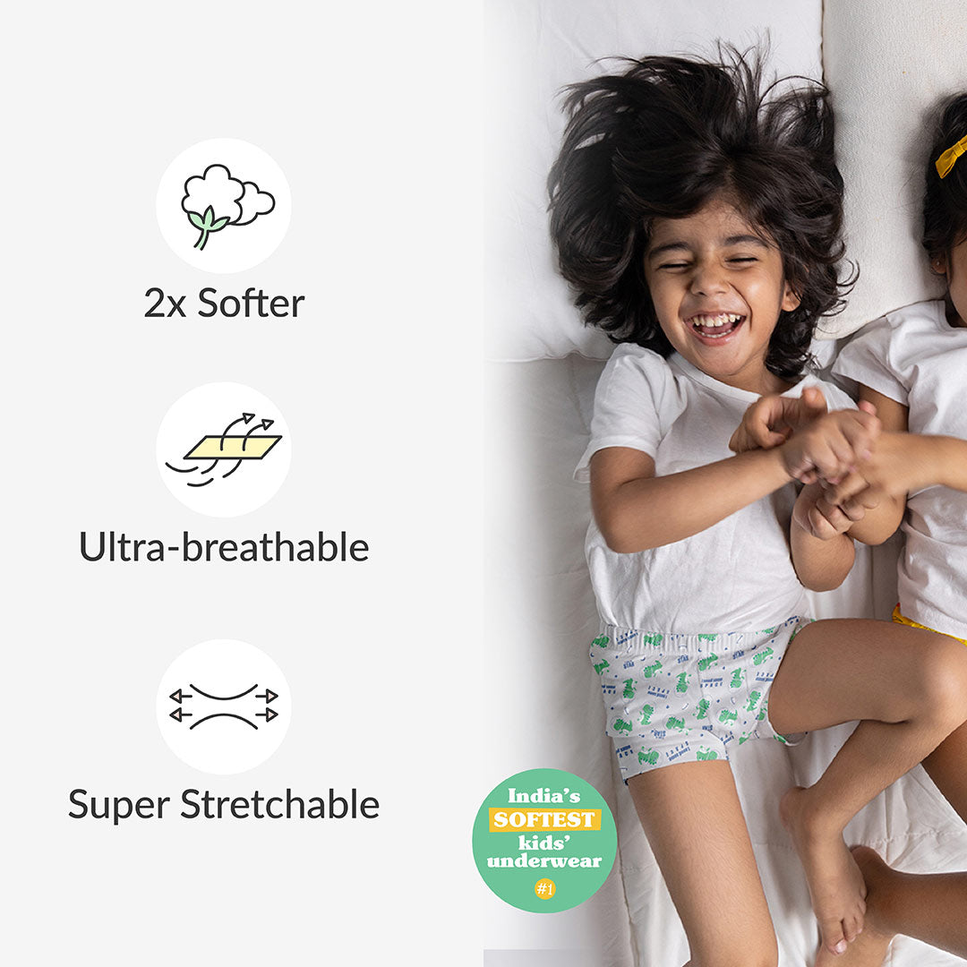 Young Boy Trunks -6 Pack (Finding Dino - Woody Goody)