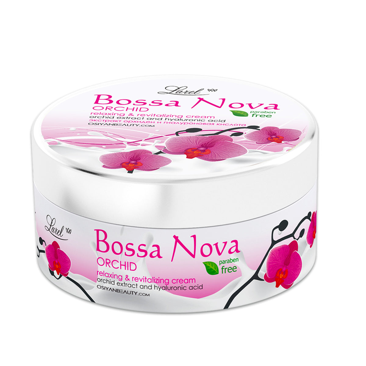 BOSSA NOVA Face Cream Hyaluronic acid and Orchid extract (Made in Europe)