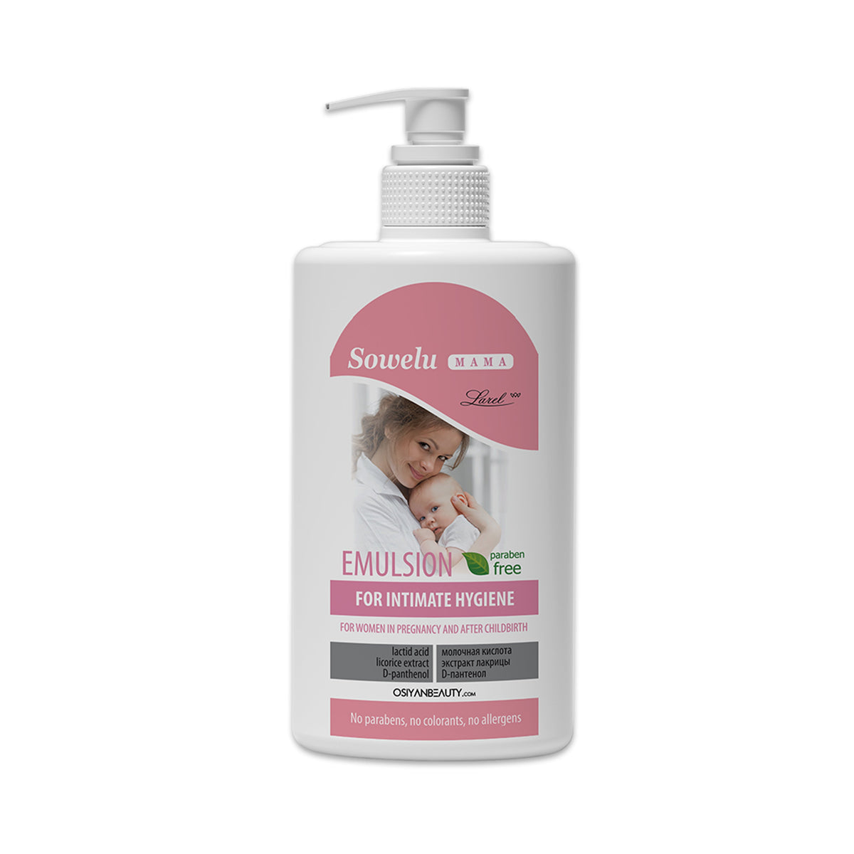 Emulsion for intimate hygiene for Sowelu mom's (made in Europe)