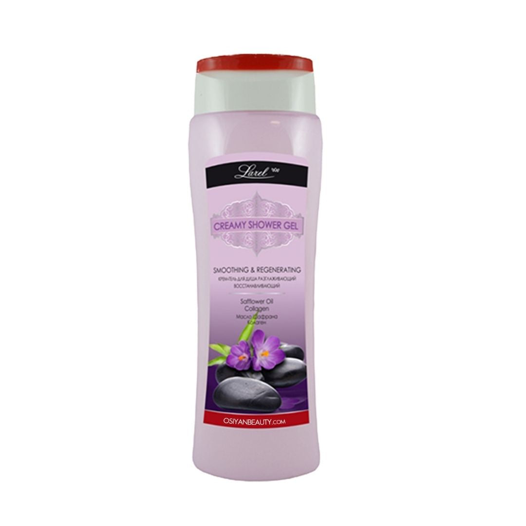 Creamy Shower Gel with Safflower Oil and Collagen (made in Europe)