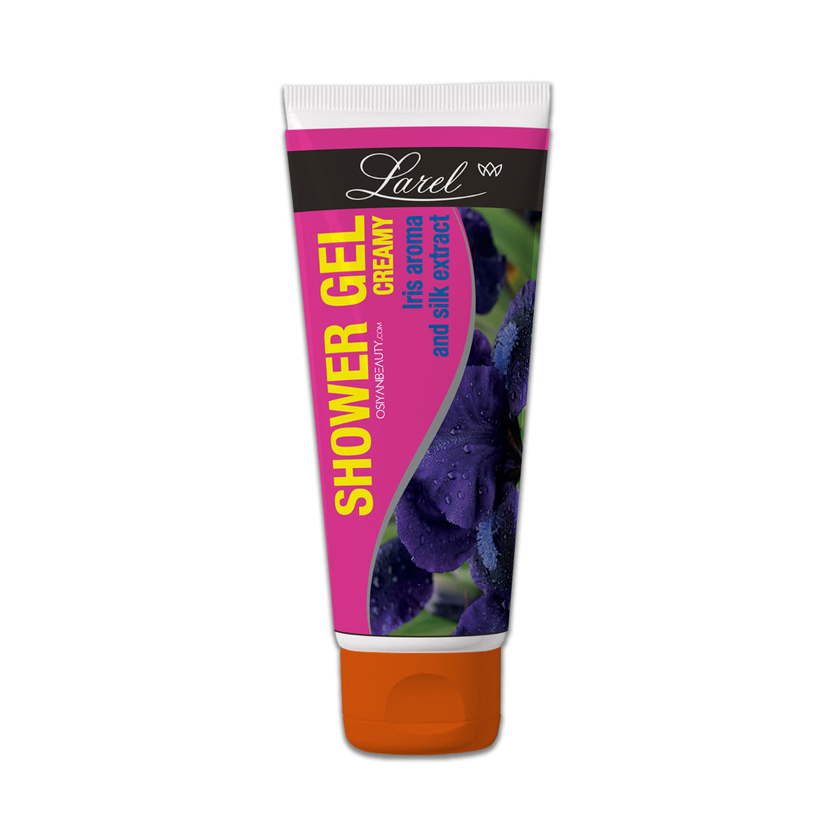 Shower Gel Iris Aroma and Silk Extract (Made in Europe)