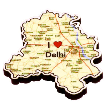 I Love Delhi Magnet