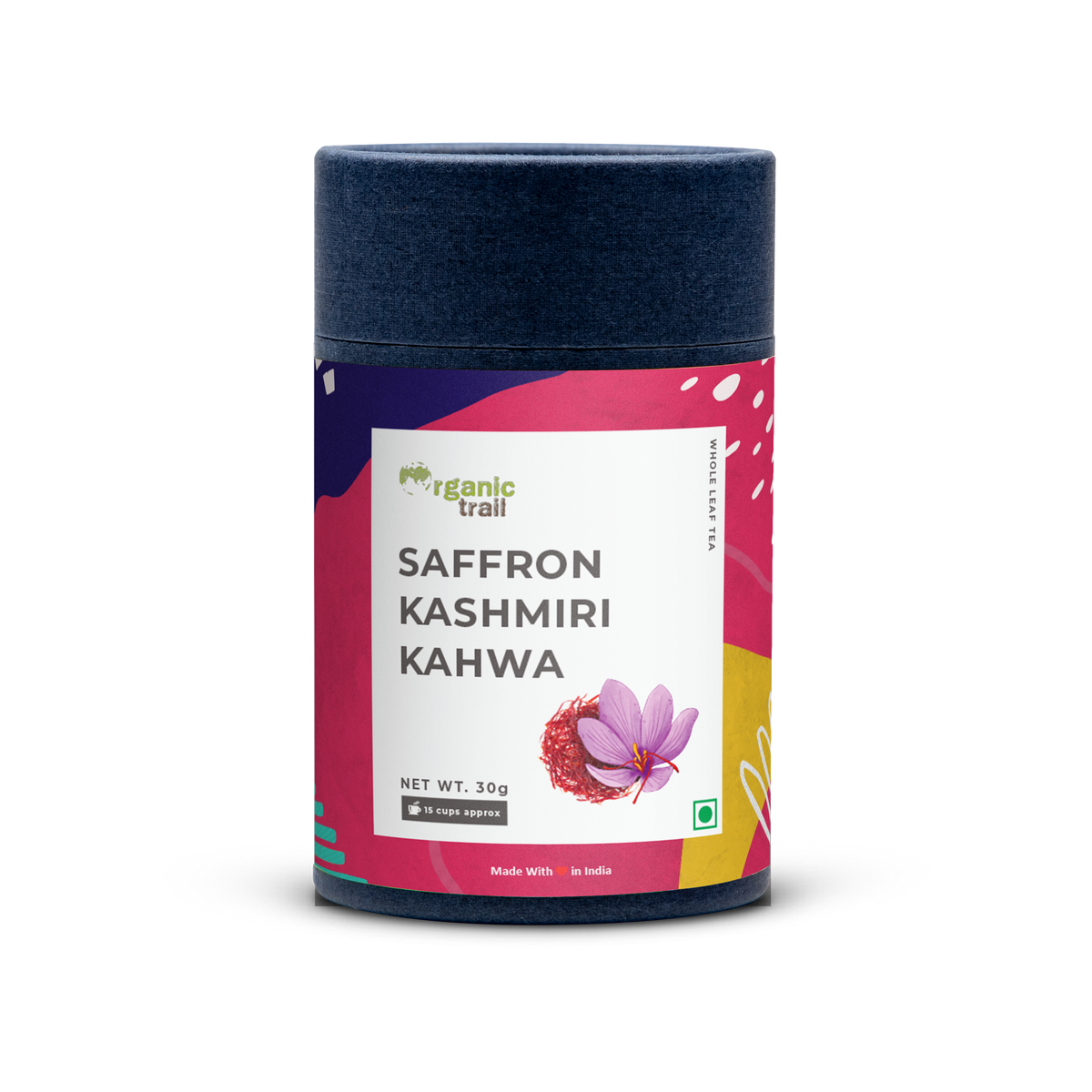 Saffron Kashmiri Kahwa Green Tea(whole leaf green tea)