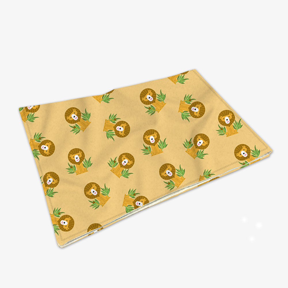 Snugkins – Baby Diaper Changing Mat, Baby Urine Sheet, Reusable & Waterproof Nappy Changing Mat, Super Absorbant Mat Ideal for Newborn Babies –(0 -12 months )(28 x 18 Inch )-Pack of 1 - Lion Hearted