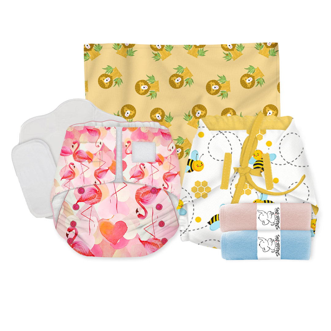 Snugkins NewBorn Baby Gift Pack - Set of 7