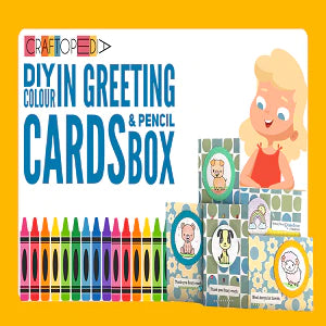 Craftopedia "Colour in Greeting Cards & Keepsake Box"