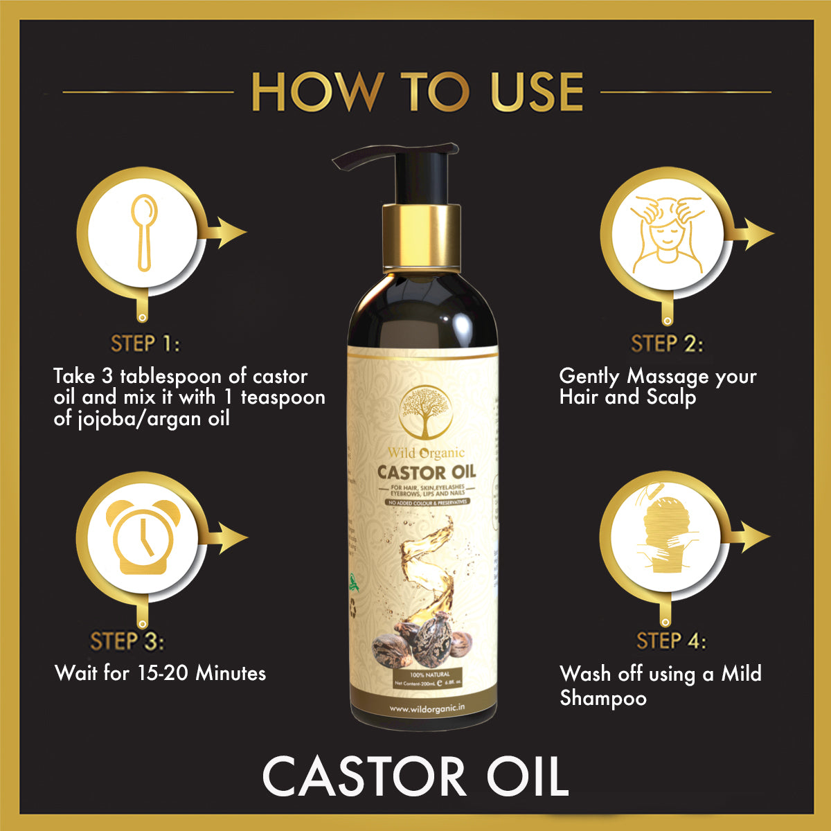Castor Oil 120ml