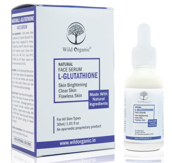 L- Glutathione Face Serum Skin Brightening Clear Skin Flawless Skin 30Ml