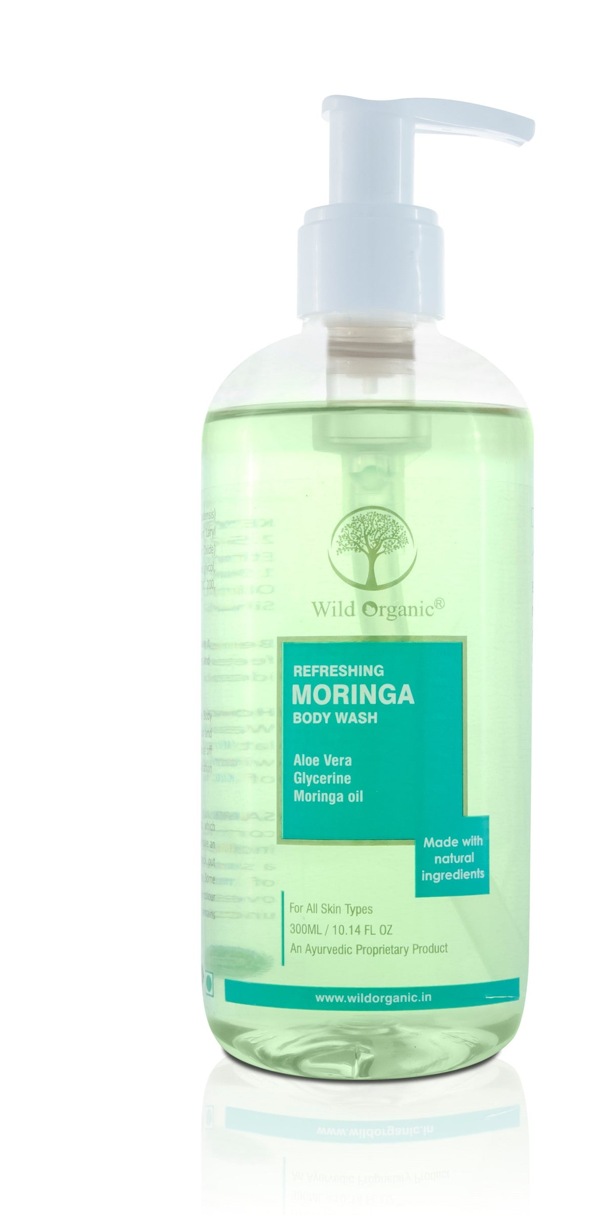 Refreshing Moringa Body Wash Soothing And Moisturizing Skin 300Ml