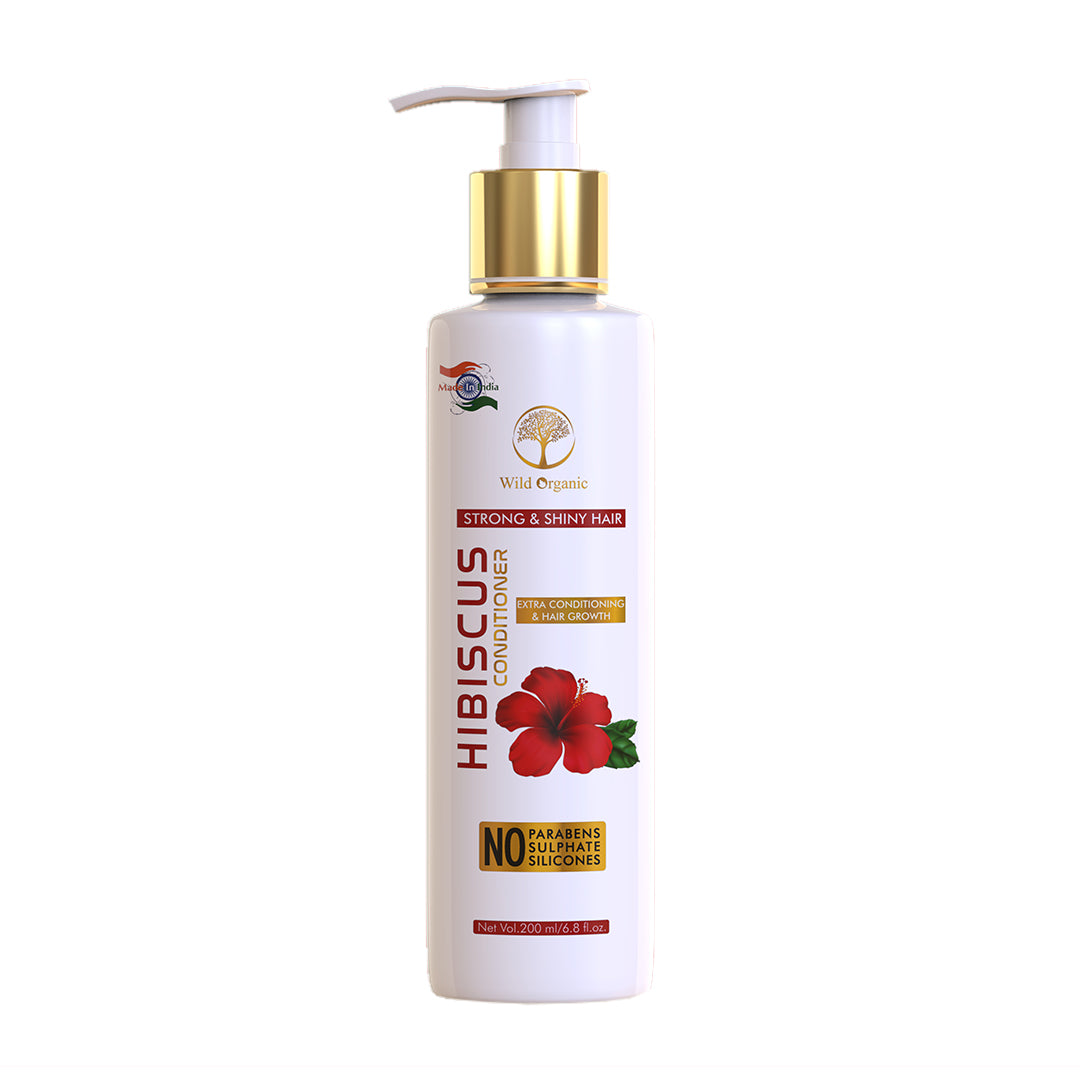 HIBISCUS HAIR CONDITIONER SULPATE AND SILICONE FREE