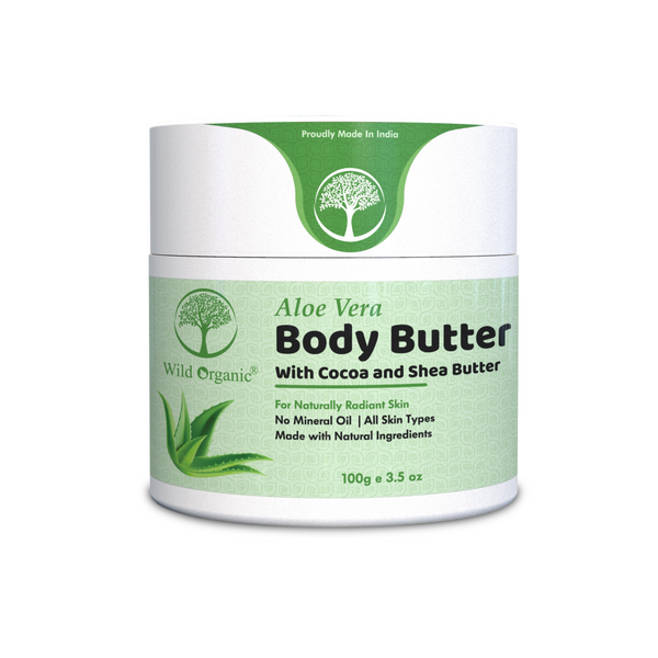 Wild Organic Aloevera Body Butter 100g
