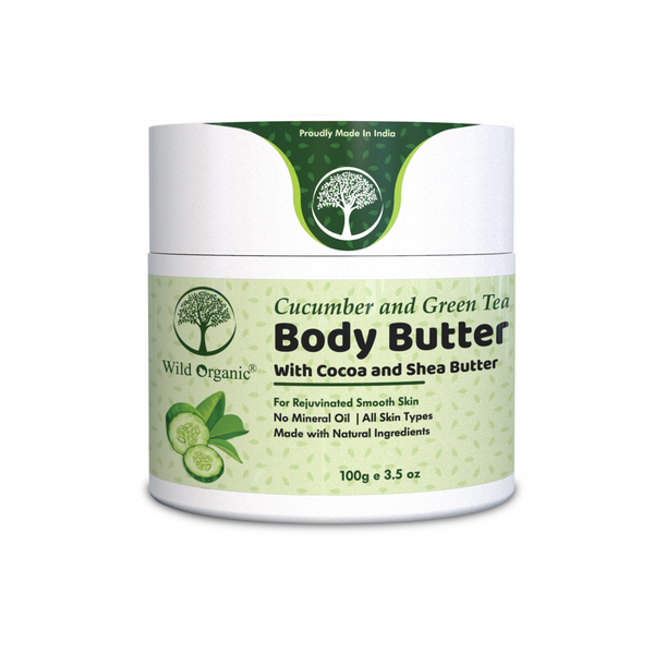 Wild Organic Cucumber And Green Tea Body Butter 100g
