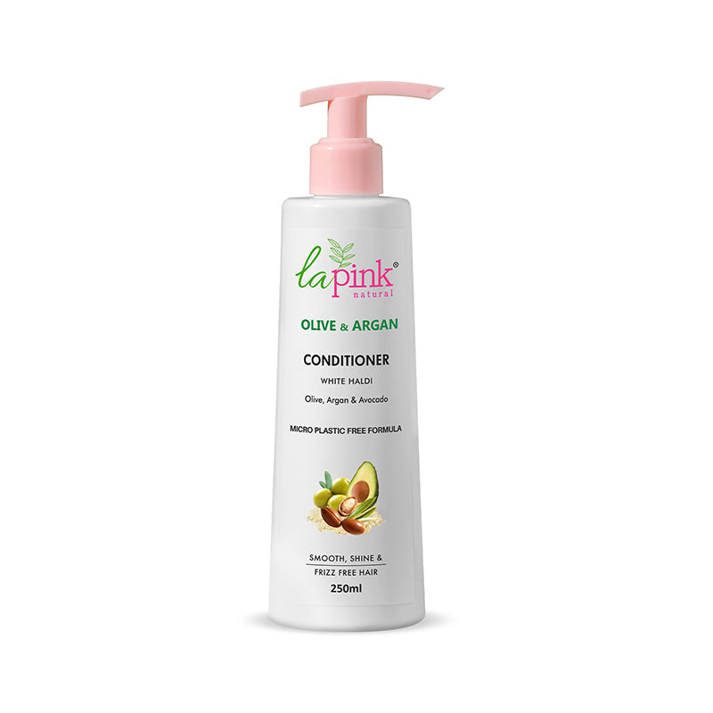La Pink Olive & Argan Conditioner for Smooth and Frizz-Free Hair 250ml