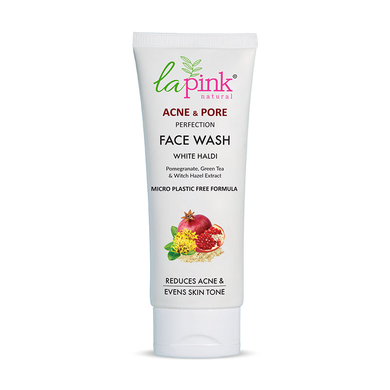 La Pink Acne & Pore Perfection Face Wash for Acne Reduction & Even Skin Tone 100ml