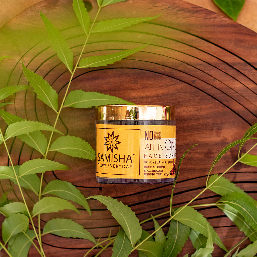 Exfoliating Face Scrub For Skin Brightening | De Tan, Dirt Removal, 100 GM