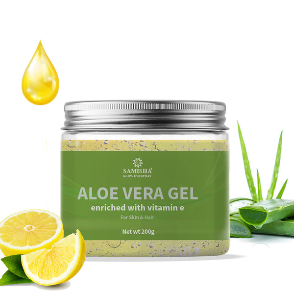 Lemon Aloevera Gel For Acne Free, Radiant Skin - 200 ml