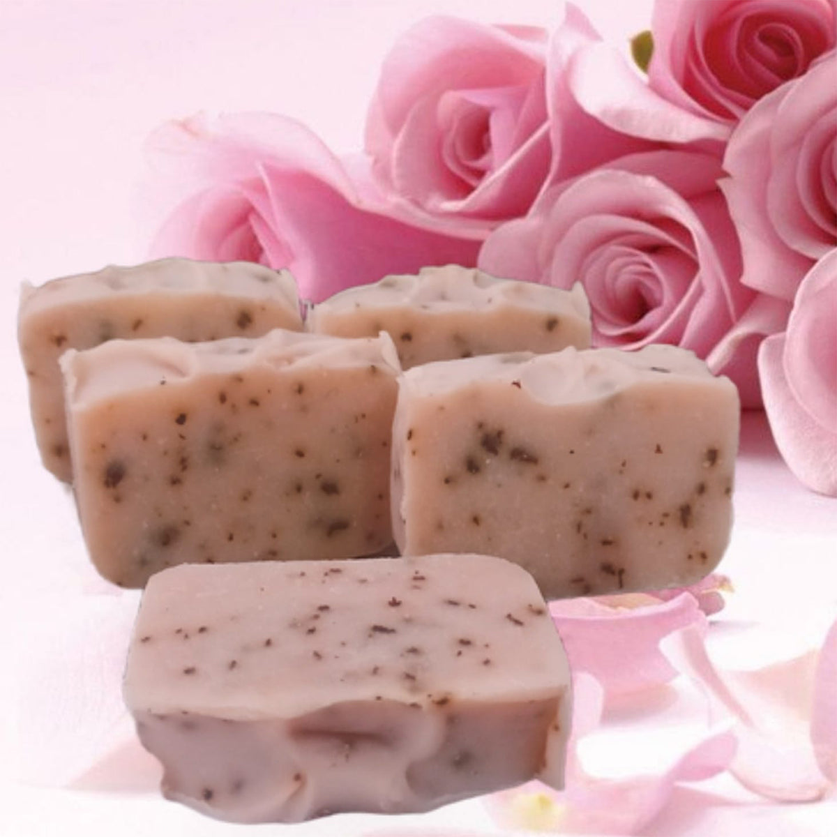 Organic Rose Petals Anti Aging Bath Bar - 100gm