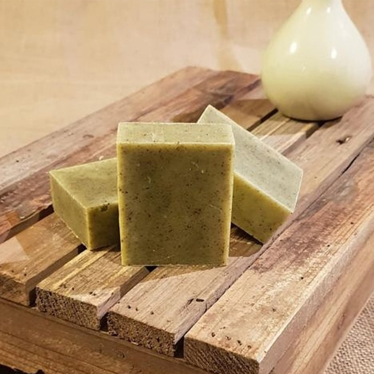 Organic Neem & Basil Skin Clearing Bath Bar - 100gm