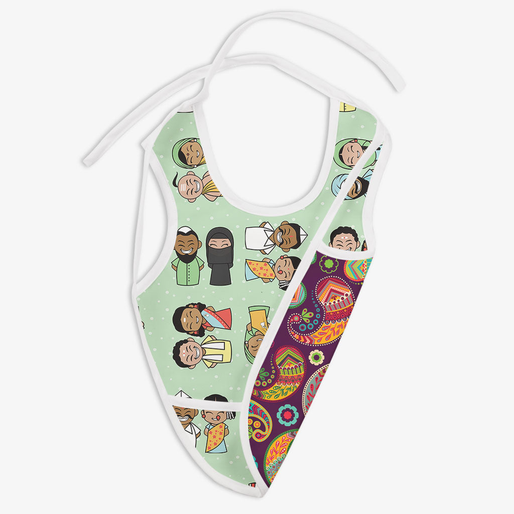 Choose Waterproof Cloth Bib Print