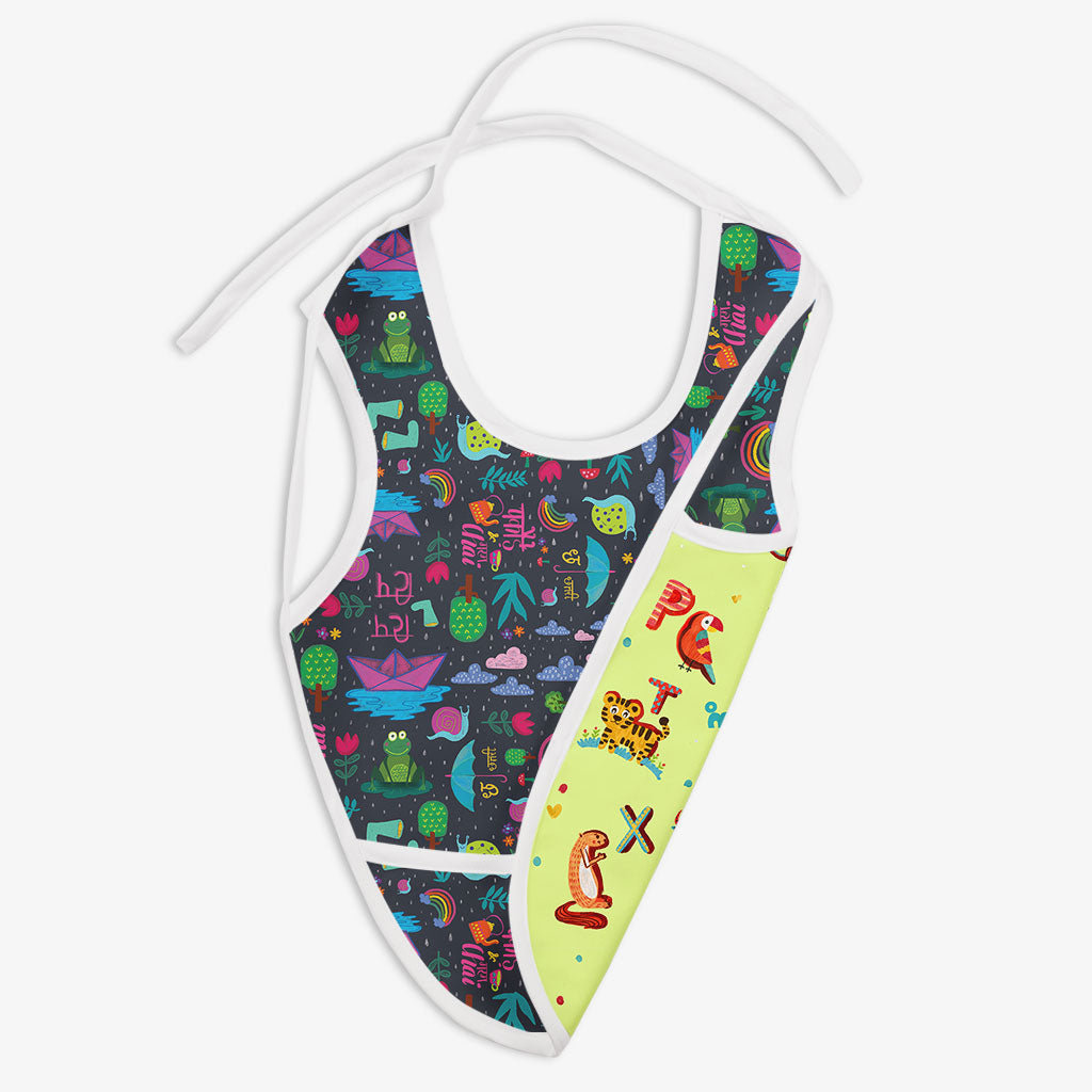 Choose Waterproof Cloth Bib Print