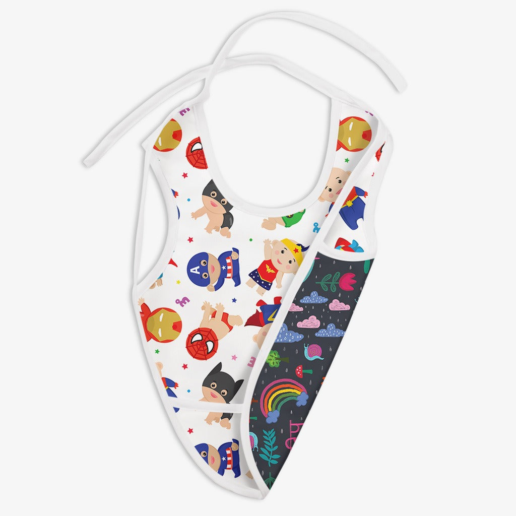 Choose Waterproof Cloth Bib Print
