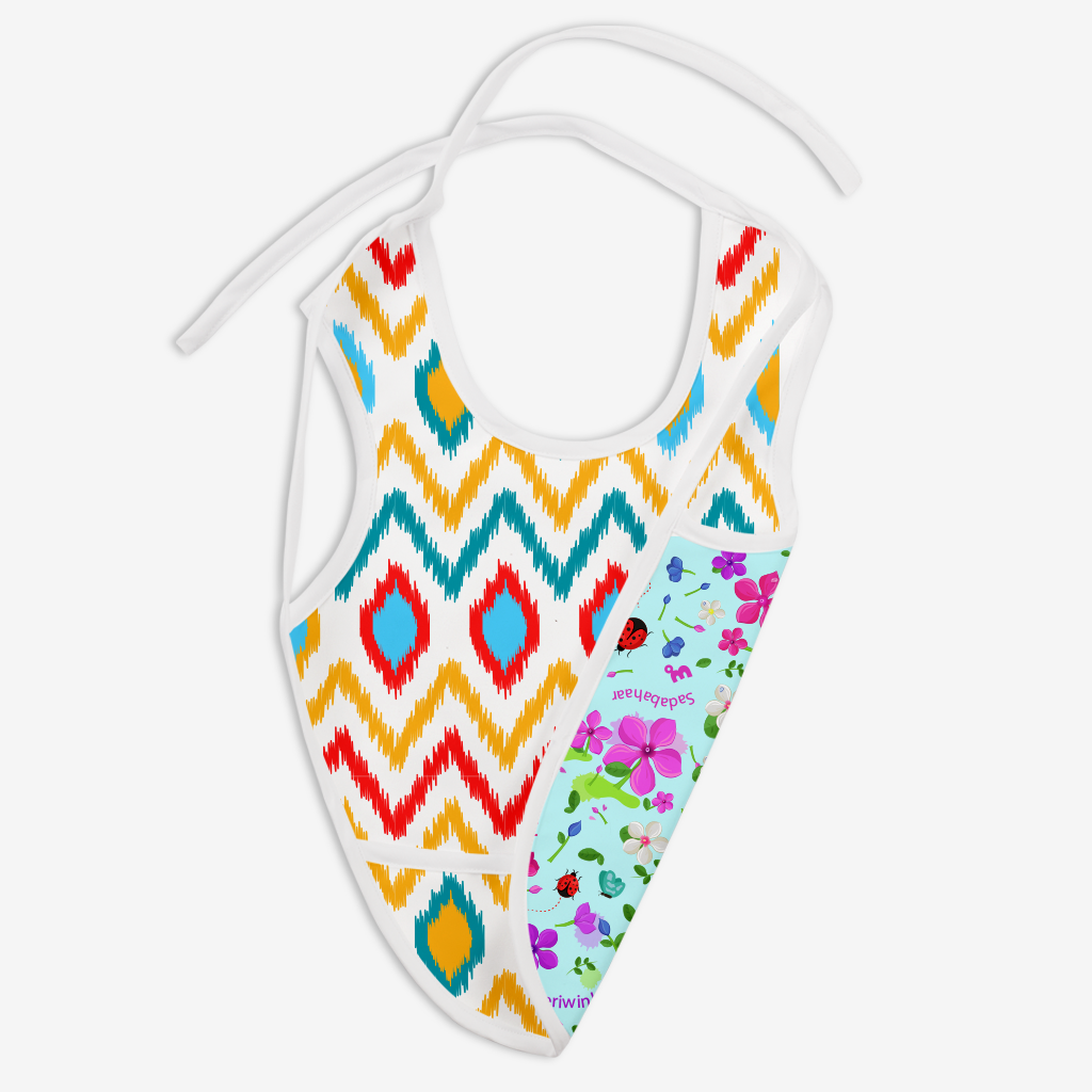Choose Waterproof Cloth Bib Print