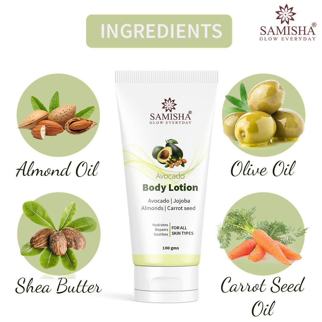 Natural Moisturizer For Dry Skin | Organic Body Lotion, 100 ML