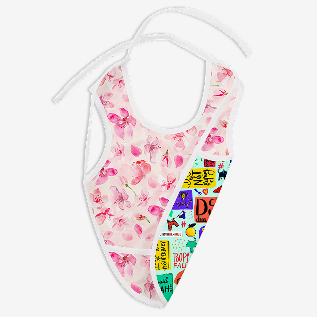 Choose Waterproof Cloth Bib Print