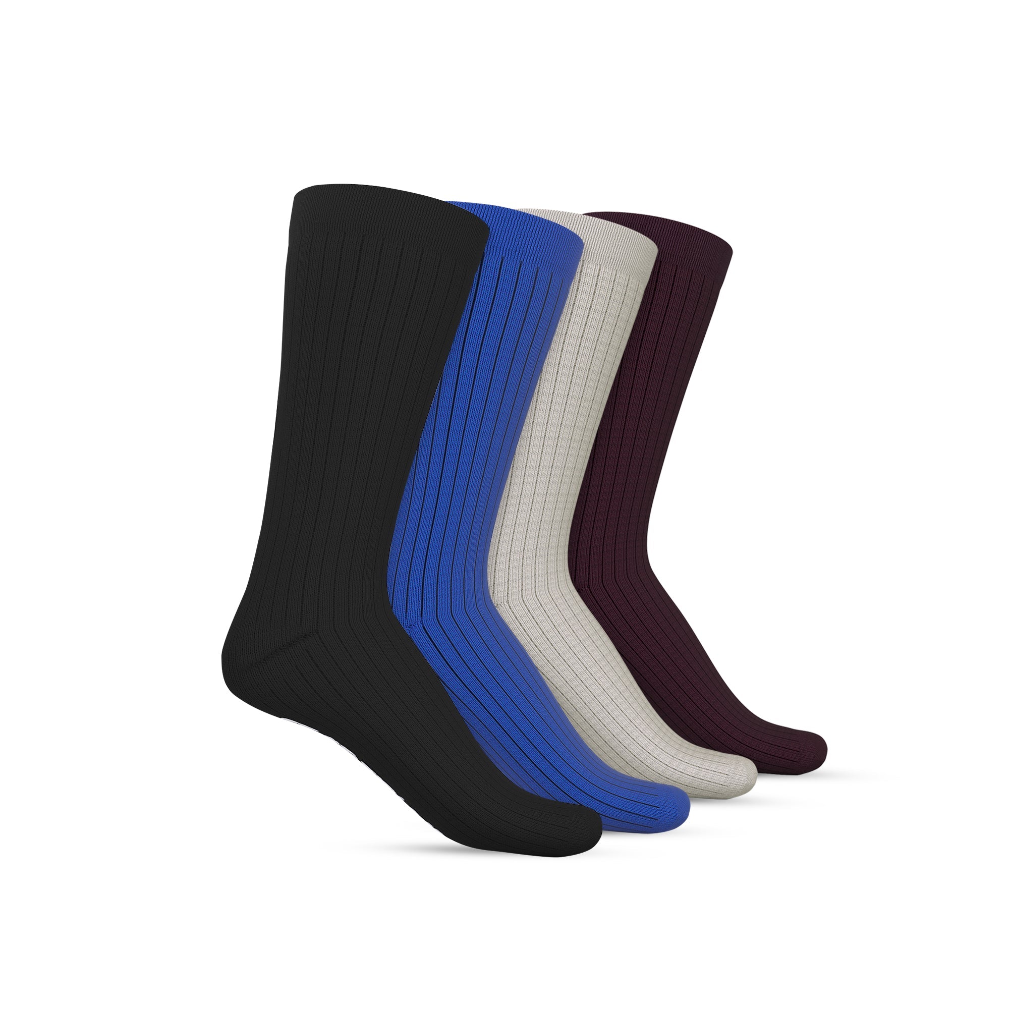 Crew – Ever Ready – Black, Royal Blue, Slate, Coffee – Set of 4