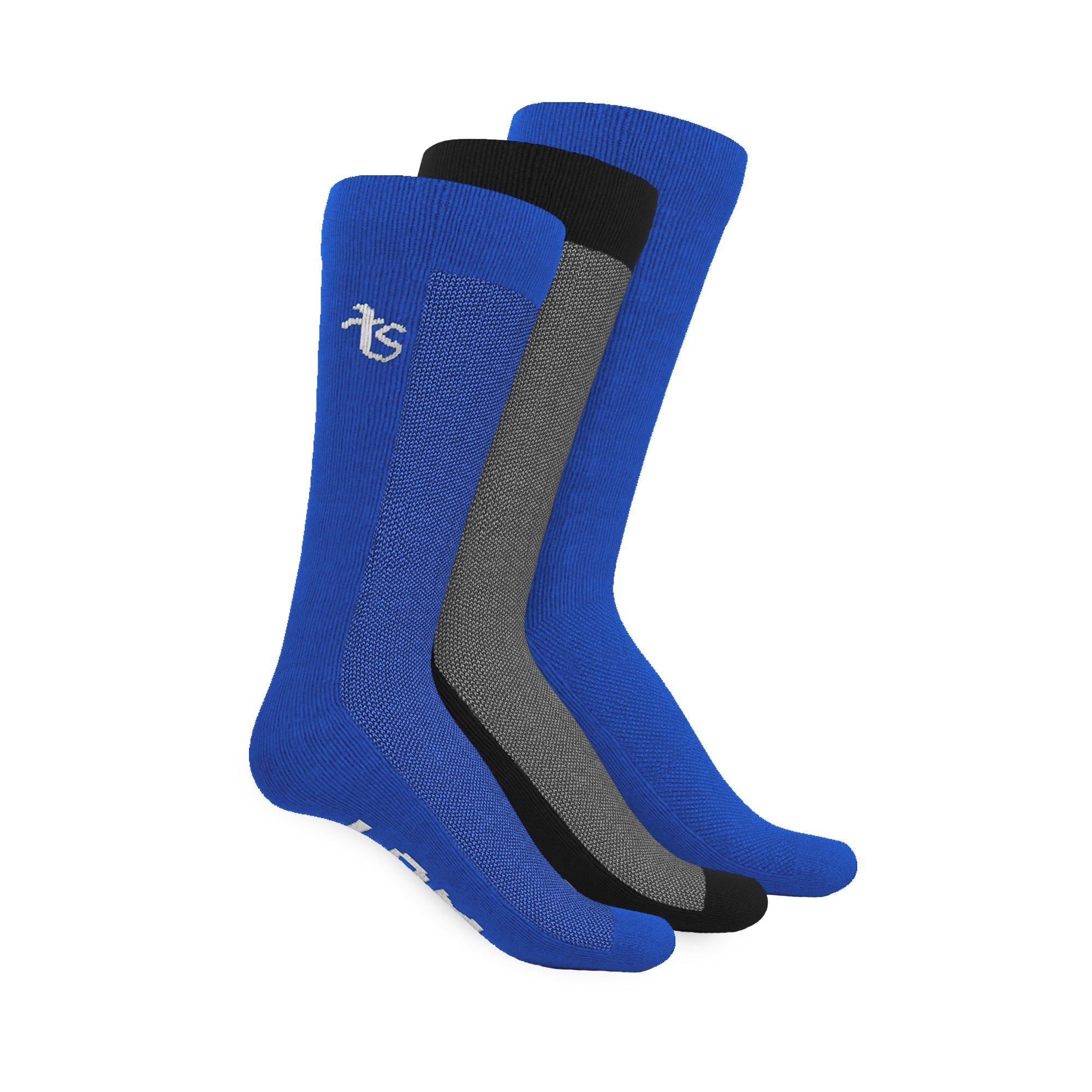 Crew - I AM #CHIC – Black, Royal Blue, I AM #QUICK – Royal Blue – Set of 3