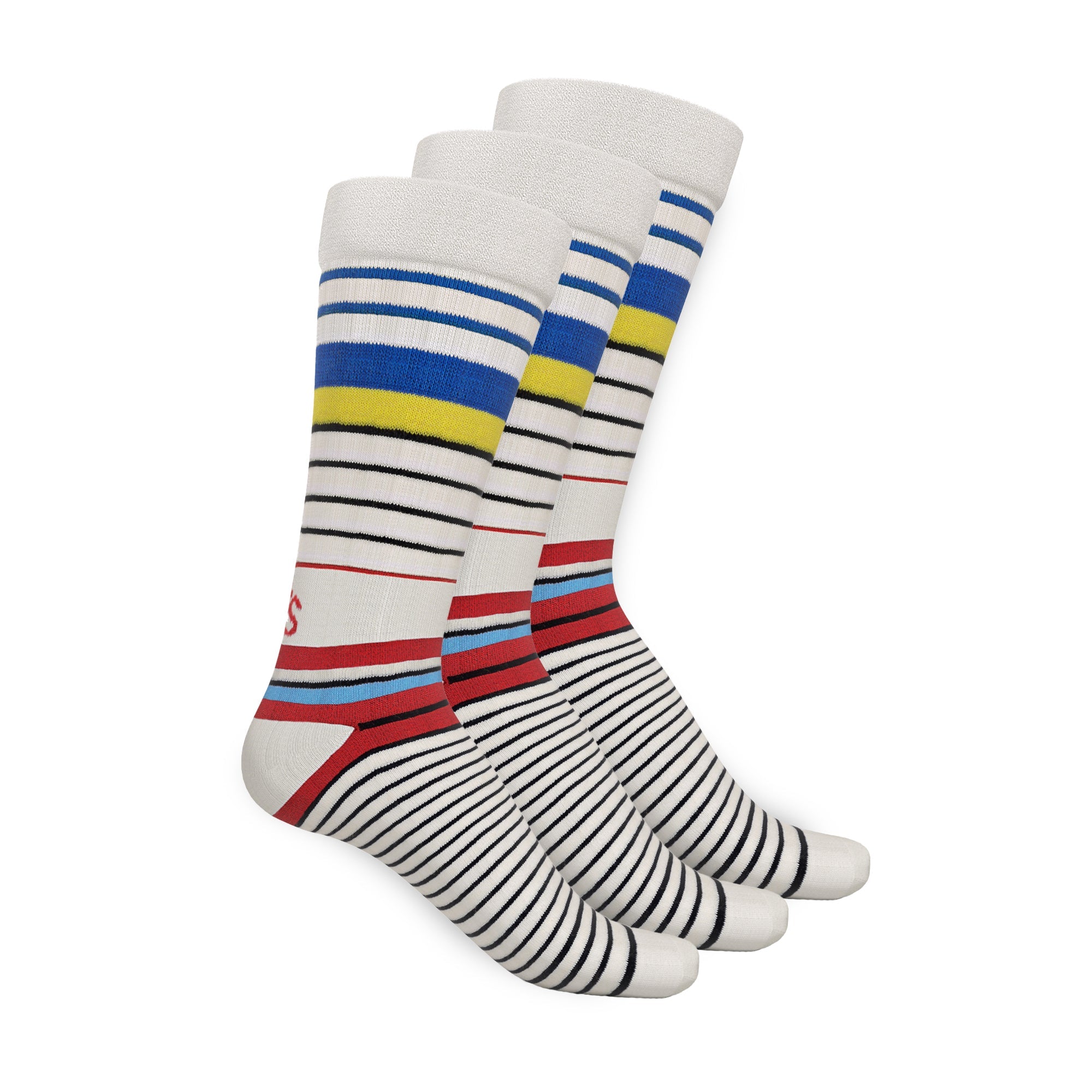 Crew – Parallel Orbit – Black, Multicolor – Set of 3
