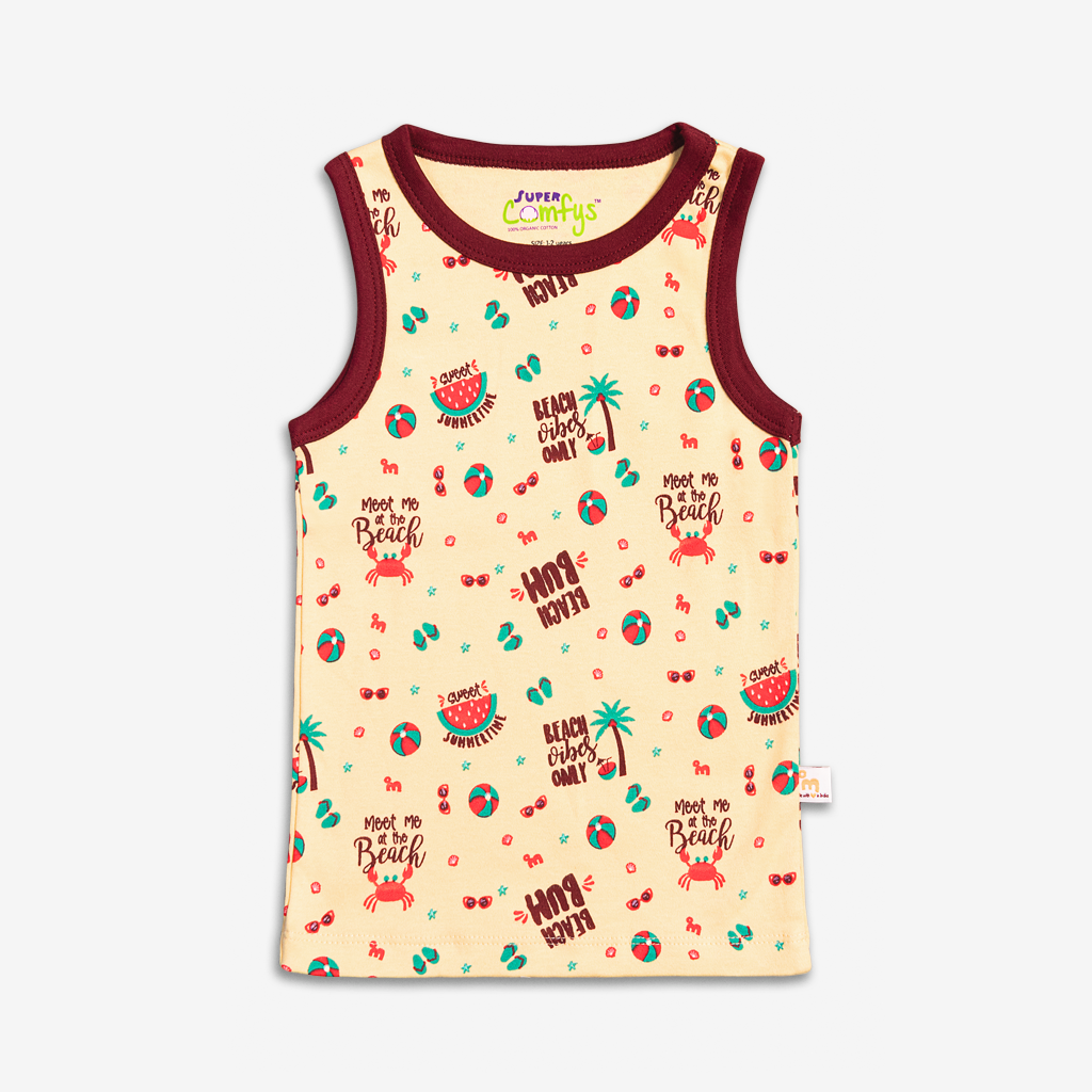 Choose Third Print and Size for Organic Top Only