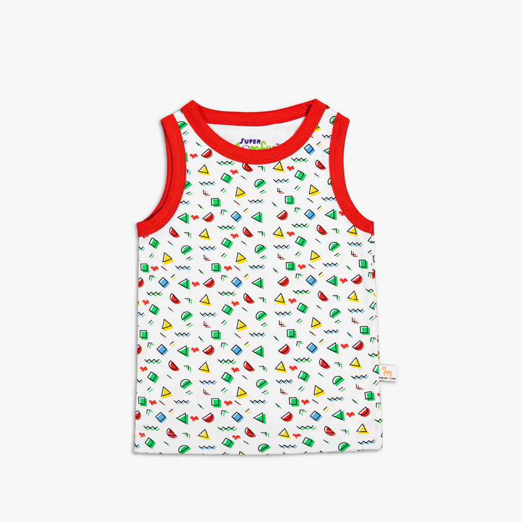 Choose Third Print and Size for Organic Top Only