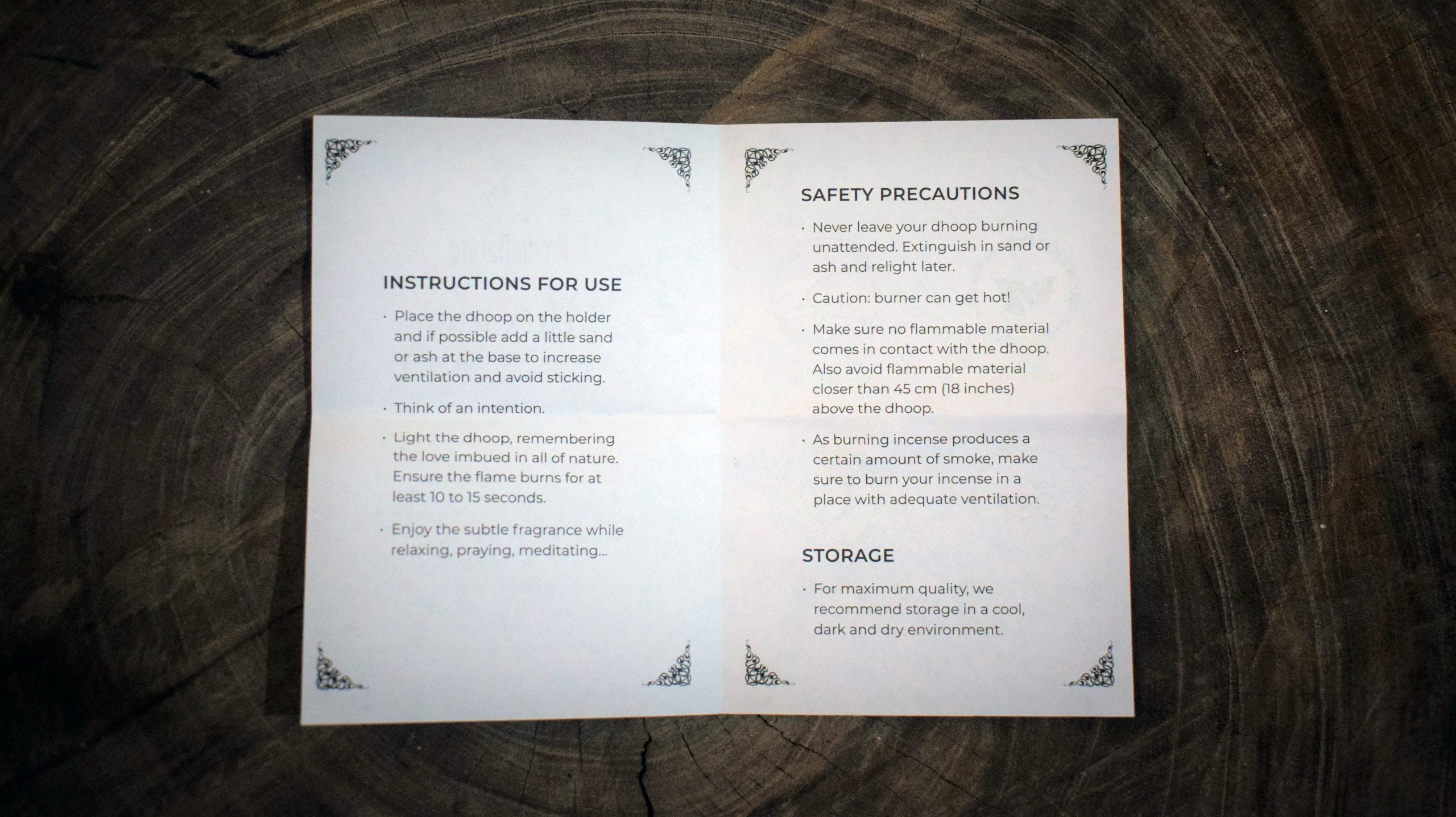 Natural Vedic Sambrani  Relaxation  16 pcs