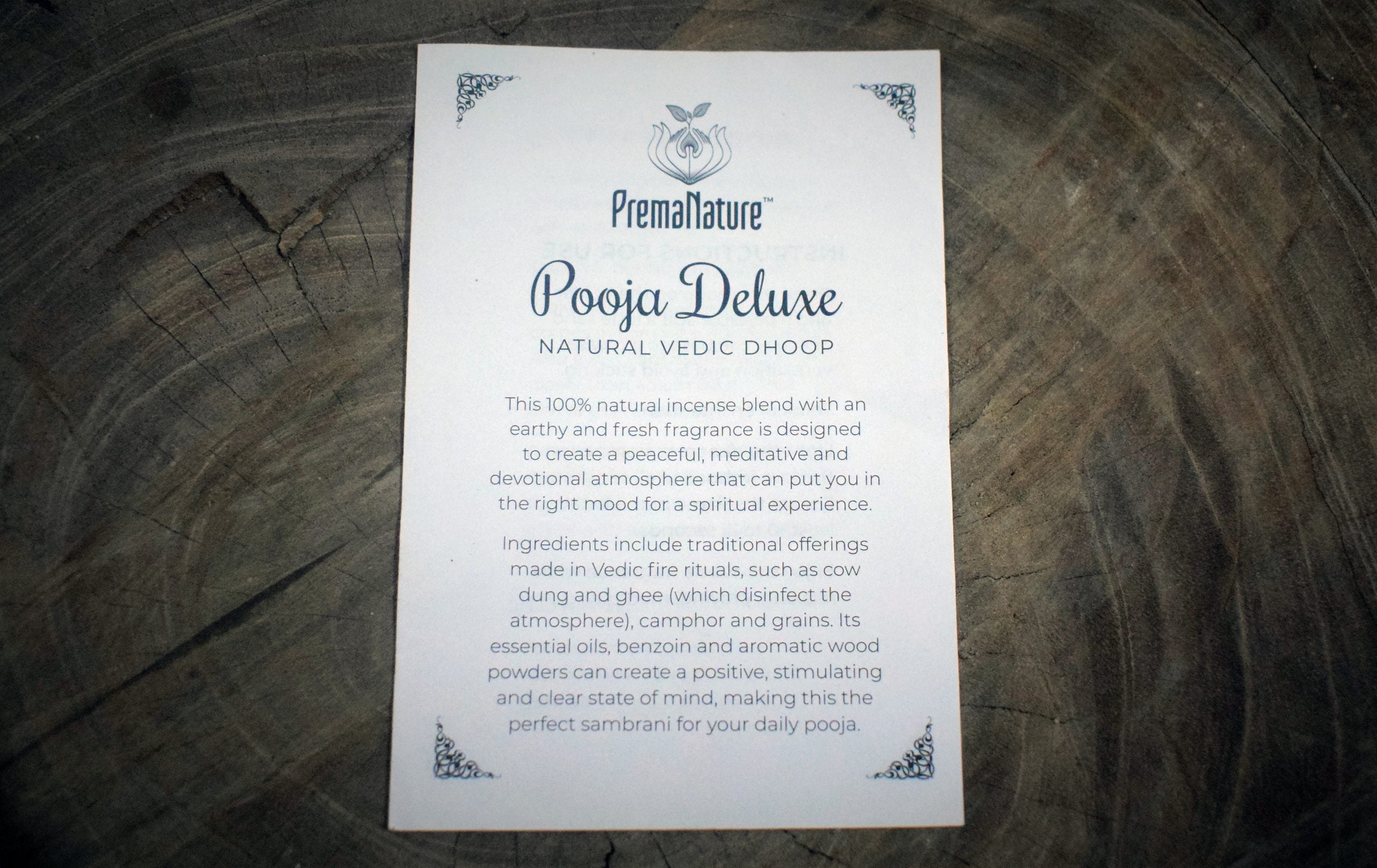 Natural Vedic Sambrani  Relaxation  16 pcs