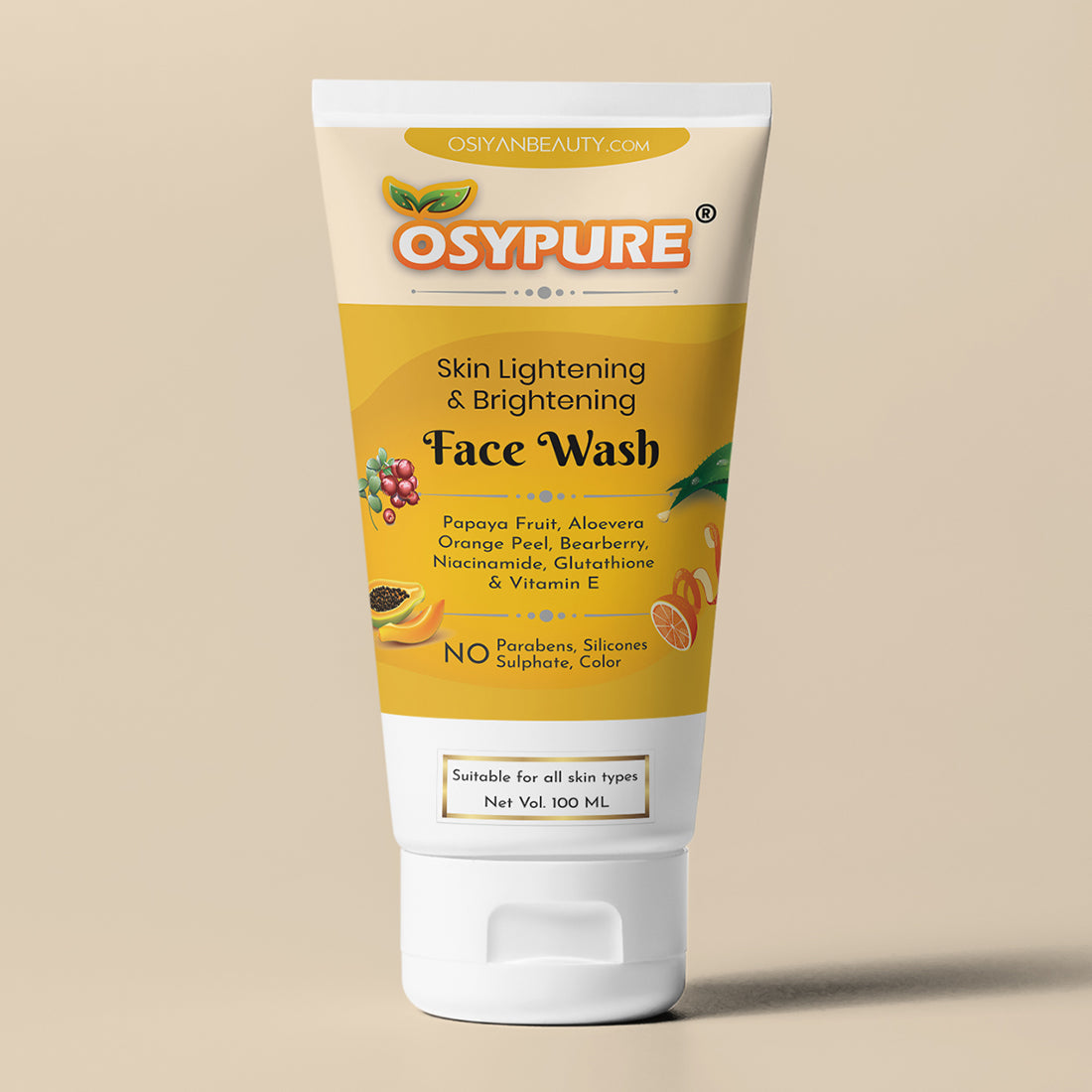 Osypure Skin Lightening & Brightening Face Wash