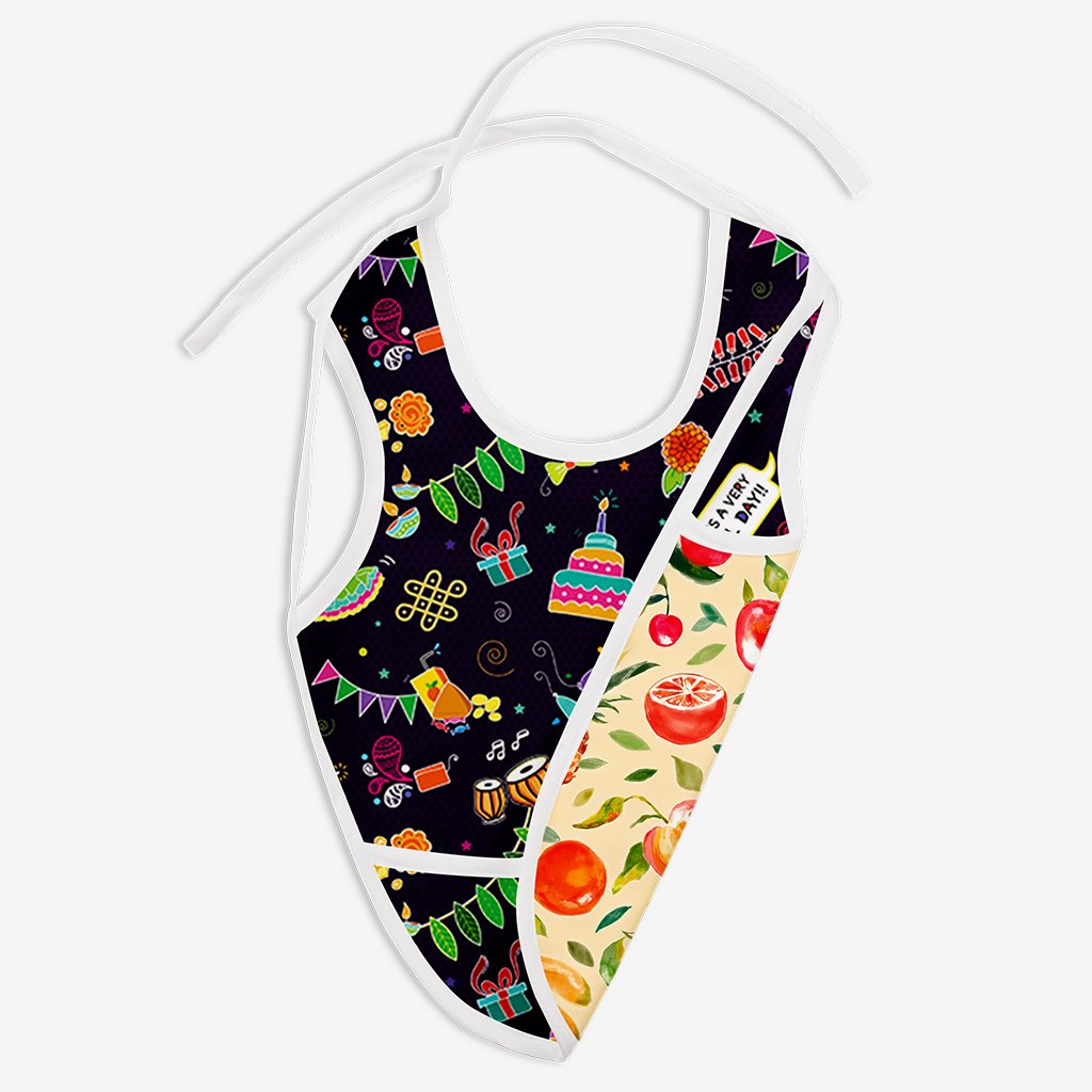 Choose Waterproof Cloth Bib Print