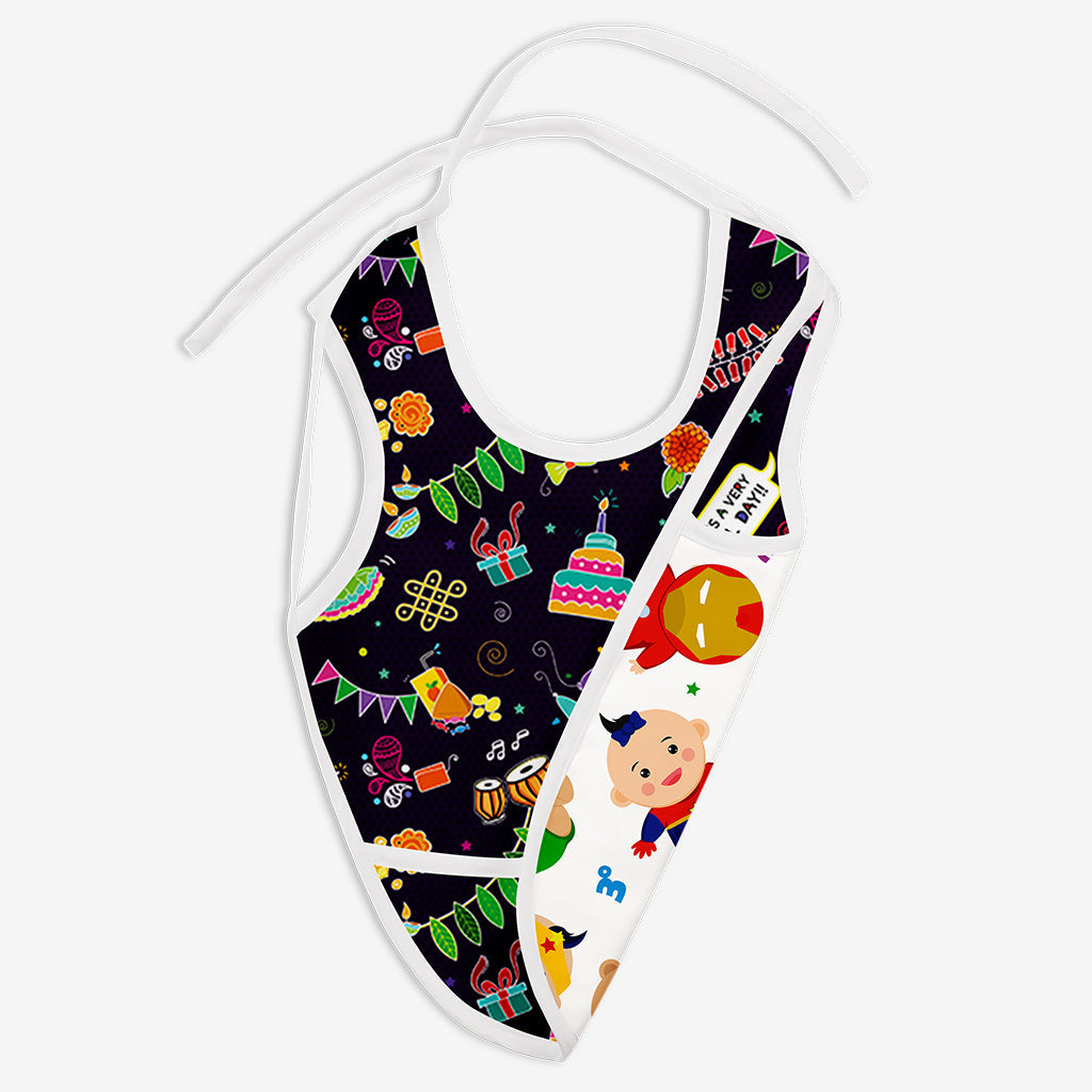 Choose Waterproof Cloth Bib Print