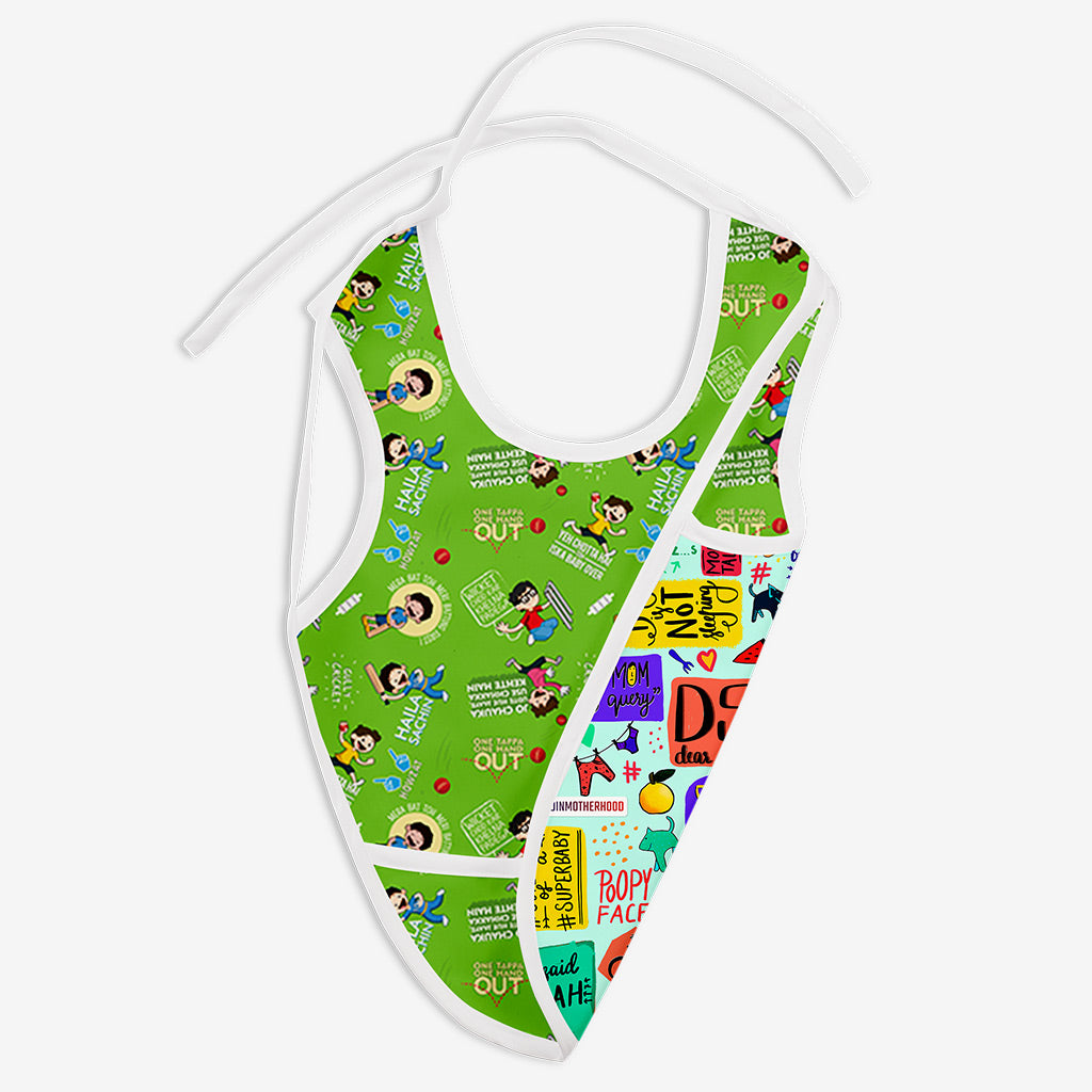 Choose Waterproof Cloth Bib Print