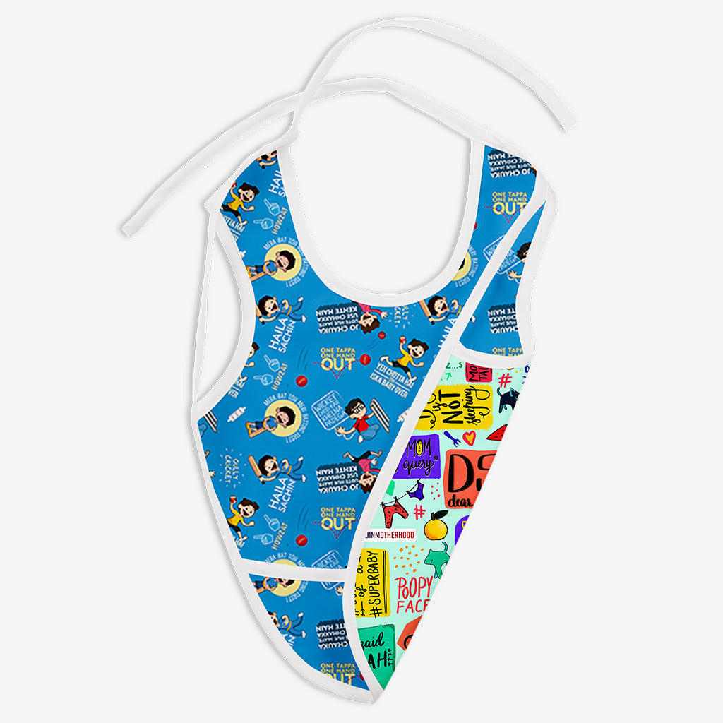 Choose Waterproof Cloth Bib Print